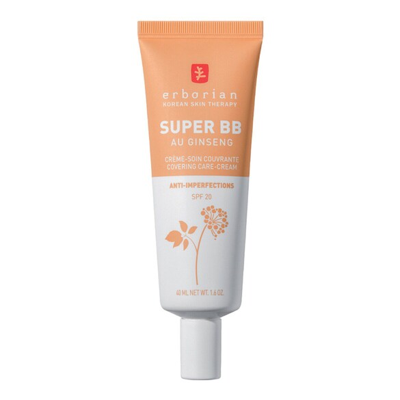 Super BB Au Ginseng - Soin Couvrant Anti-Imperfections, ERBORIAN