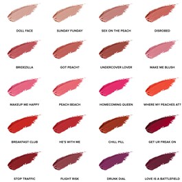 Peach Kiss Lipstick - Rouge à Lèvres Mate Hydratant Longue Tenue