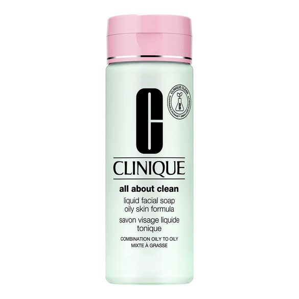 Basic 3 Temps - Étape 1 : Savon Visage Liquide, CLINIQUE