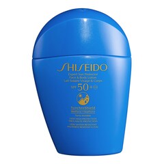 SYNCHROSHIELD - Lait Solaire Visage & Corps SPF 50+ Taille Voyage, SHISEIDO