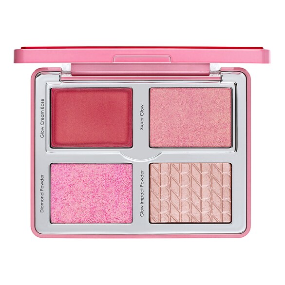 Love glow cheek palette - Palette blushs et highlighters, NATASHA DENONA