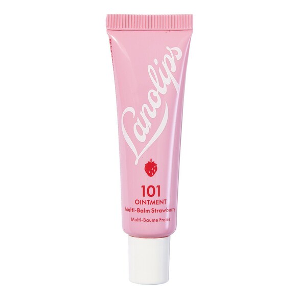 101 Ointment Multibalm - Baume lèvres et peaux sèches Fraise, LANOLIPS