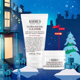  Ultra Facial - Coffret soin visage nettoyant et hydratant 