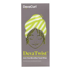 DevaTwist - Serviette Microfibres À Enrouler Anti-Frisottis
