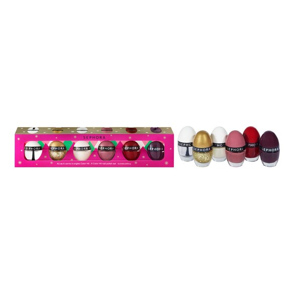 holiday vibes - kit de 6 vernis à ongles color hit