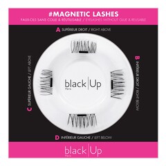Magnetic lashes - Faux-cils avec pose aimantée, BLACK UP