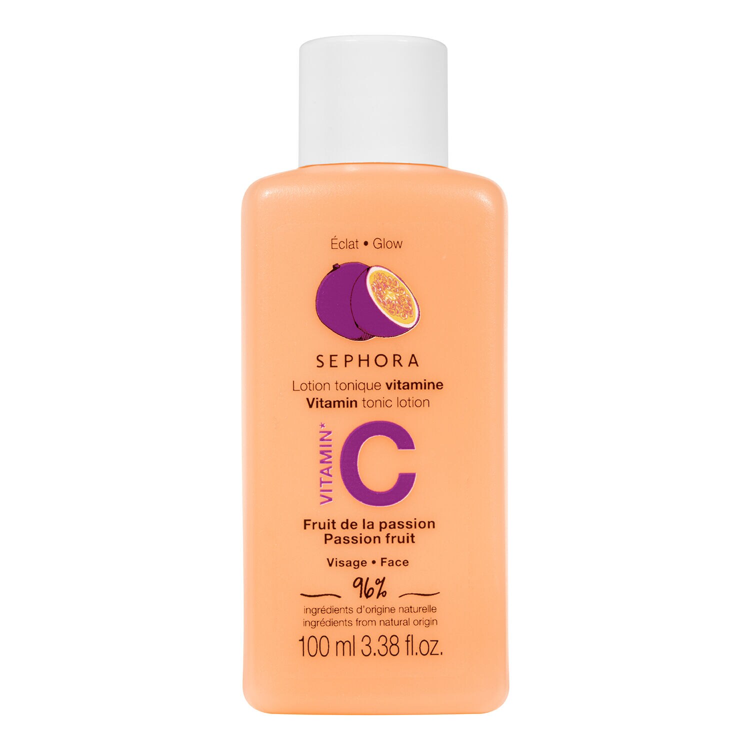 lotion tonique vitamine - soins boostés aux vitamines
