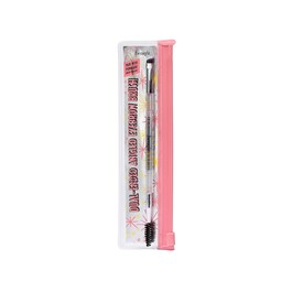 Dual-ended Angled Eyebrow Brush - Pinceau Sourcils Double Embout