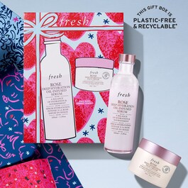 Routine de soins hydratant à la rose - Coffret soin visage