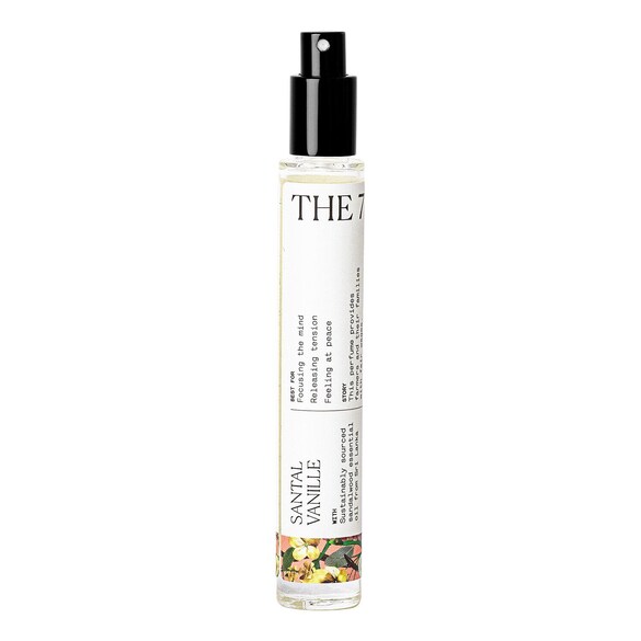 Santal Vanille - Eau de Parfum - Vaporisateur de Voyage, THE 7 VIRTUES