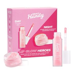 Kit Lip Glow Heroes - Coffret Soin Lèvres, MERCI HANDY