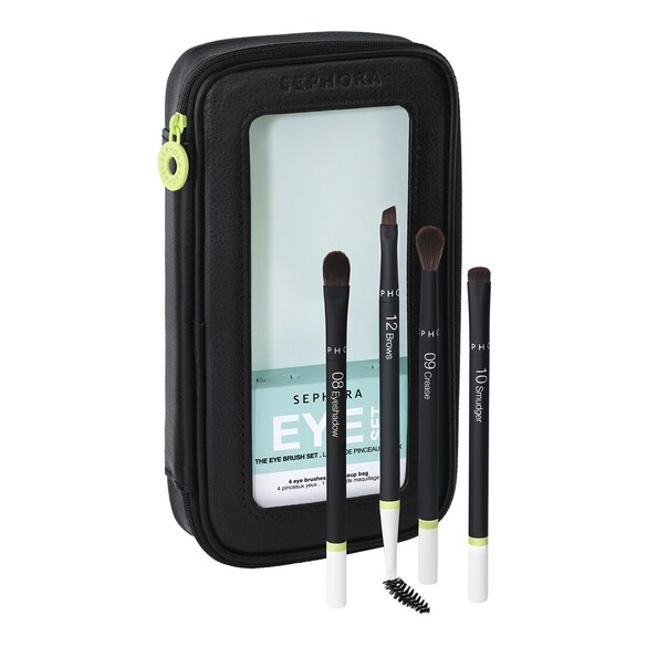 Le Set de Pinceaux Yeux - Application intuitive, fini parfait, SEPHORA COLLECTION
