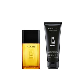 Azzaro Pour Homme - Coffret Eau de Toilette + Shampooing Cheveux et Corps