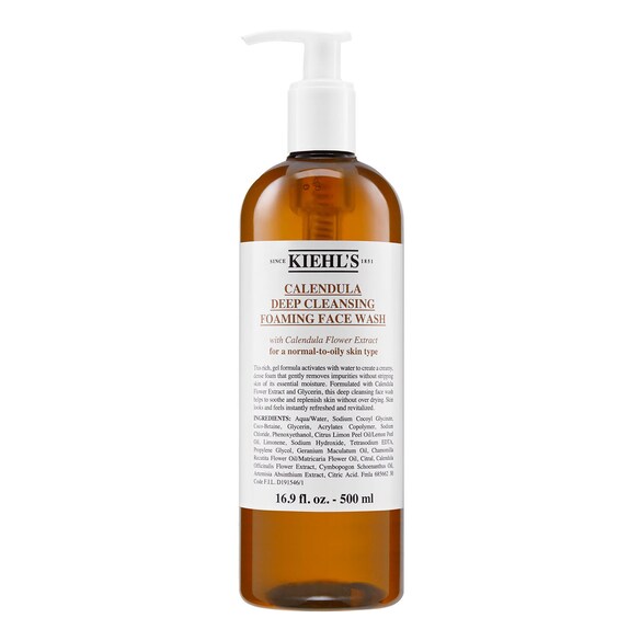 Nettoyant Visage au Calendula - Calendula Deep Cleansing Foaming Face Wash, KIEHL'S SINCE 1851