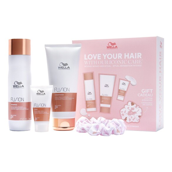 Coffret Fusion Love Your Hair - Routine Pour Cheveux Abîmés, WELLA PROFESSIONALS