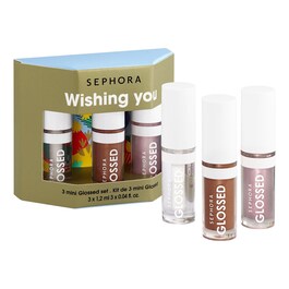 Point rouge
Kit De 3 Mini Gloss À Lèvres Wishing You
SEPHORA COLLECTION