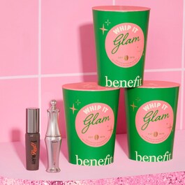 Whip It Glam - Le coffret de Noël de mini mascara & gel sourcils