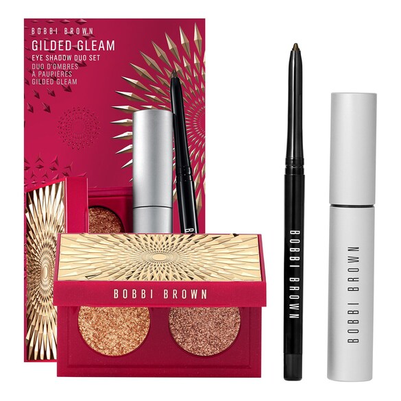 Gilded Gleam Eye Shadow Duo Set - Coffret maquillage yeux édition limitée, BOBBI BROWN