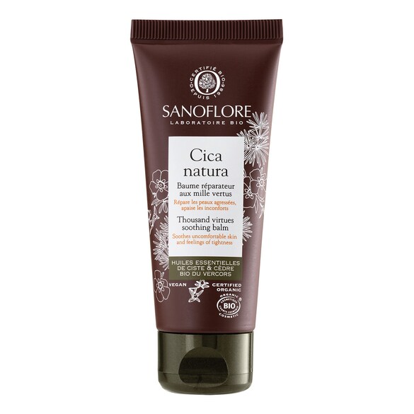 Cica natura - Baume réparateur visage corps aux huiles essentielles certifié Bio, SANOFLORE