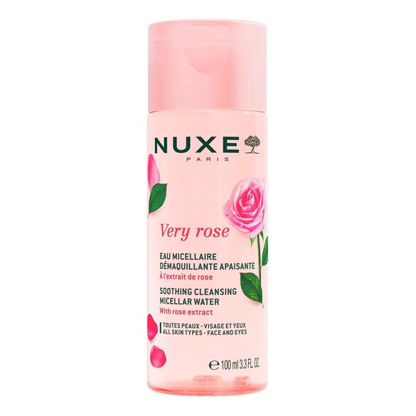Very rose - Eau micellaire démaquillante apaisante, NUXE
