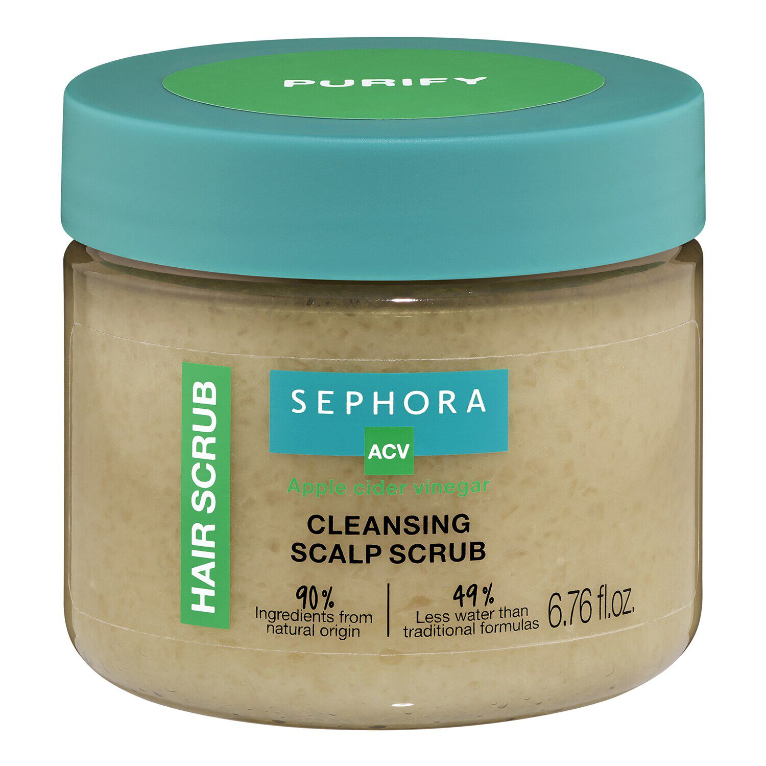 Shampooing Exfoliant cheveux - Nettoie + Purifie