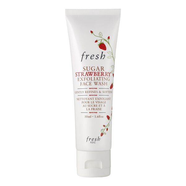 Sugar Strawberry Exfoliating Face Wash Exfoliant Format voyage de