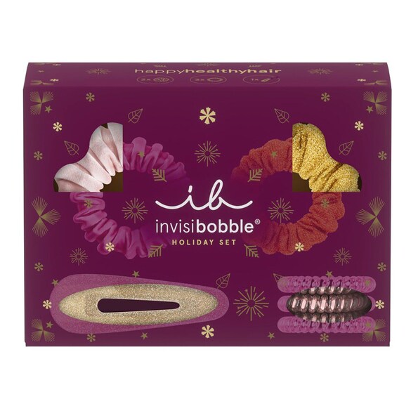 Holiday Set - Elastiques à cheveux et Barrette, INVISIBOBBLE
