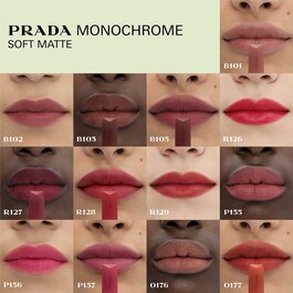 Prada Monochrome - Rouge à Lèvres Soft Matte Confort et Longue Tenue