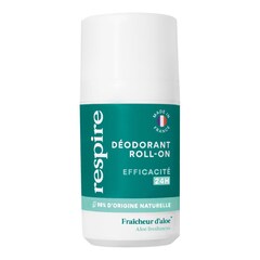 Déodorant Roll-on - Déodorant Fraîcheur d'Aloe Efficacité 24H, RESPIRE