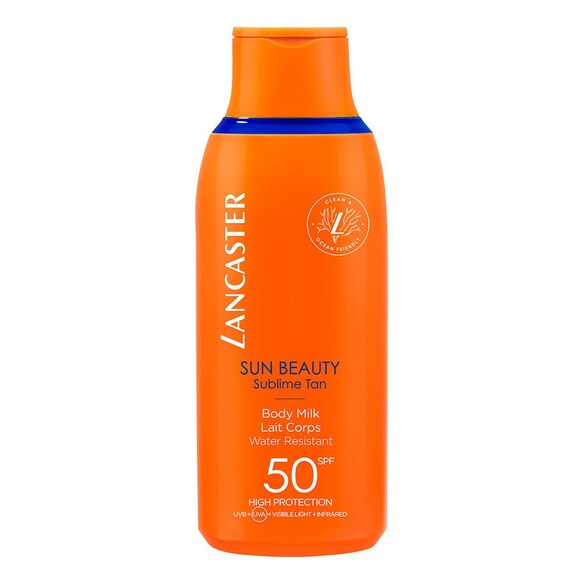 SUN BEAUTY - Lait Corps Confort Bronzage Sublime SPF 50, LANCASTER
