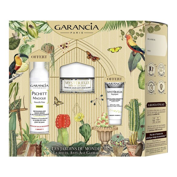Rituel Anti-Âge Global - Coffret Les Jardins du Monde, GARANCIA