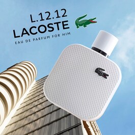 Eau de Lacoste L.12.12 Blanc - Eau de Parfum Pour Homme Fraîche et Épicée