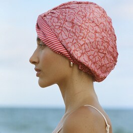 turban pure soie - taille unique