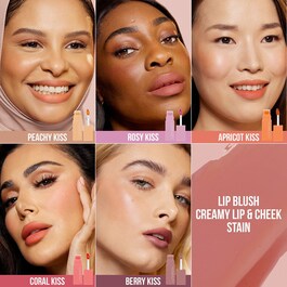Lip Blush Creamy Lip & Cheek Stain - Liquide teinté pour lèvres et joues