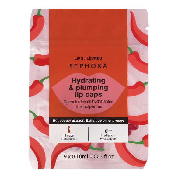 Capsules Hydratantes Et Repulpantes Pour Lèvres - Mini Capsule, Volume Piquant, SEPHORA COLLECTION