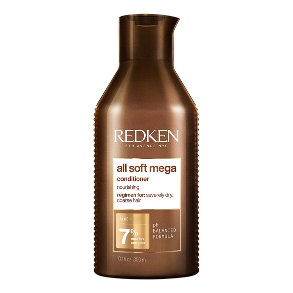 all soft mega - après-shampoing hydratant cheveux secs et rêches