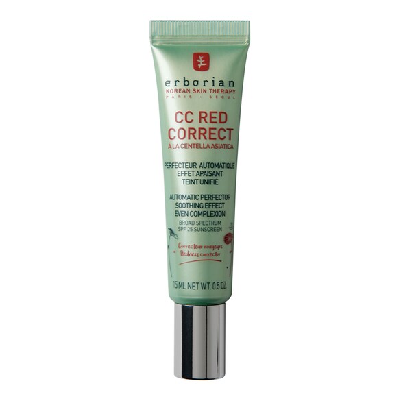 CC Red Correct - Soin illuminateur correcteur rougeur format voyage, ERBORIAN
