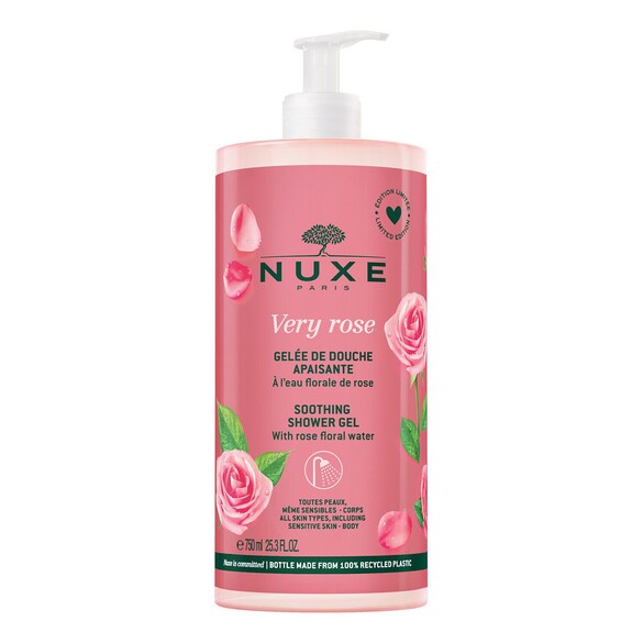 Very Rose - Gelée de Douche Apaisante grand format, NUXE