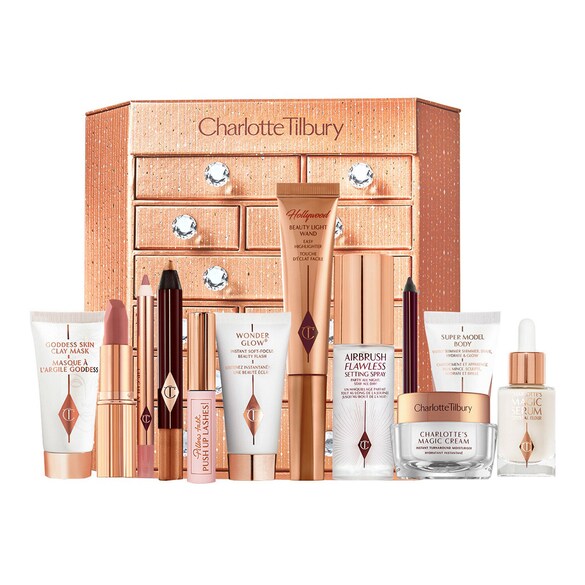 Charlotte's Bejewelled Chest Of Beauty Treasures - Calendrier de l'avent, CHARLOTTE TILBURY