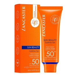 SUN BEAUTY - Crème Visage Confort Bronzage Lumineux SPF 50