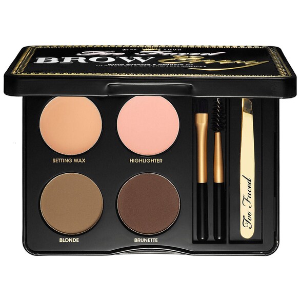 Two faced eyebrow kit