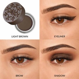Super Pomade Vegan Eyeliner, Shadow & Brow Pigment - Gel à sourcils