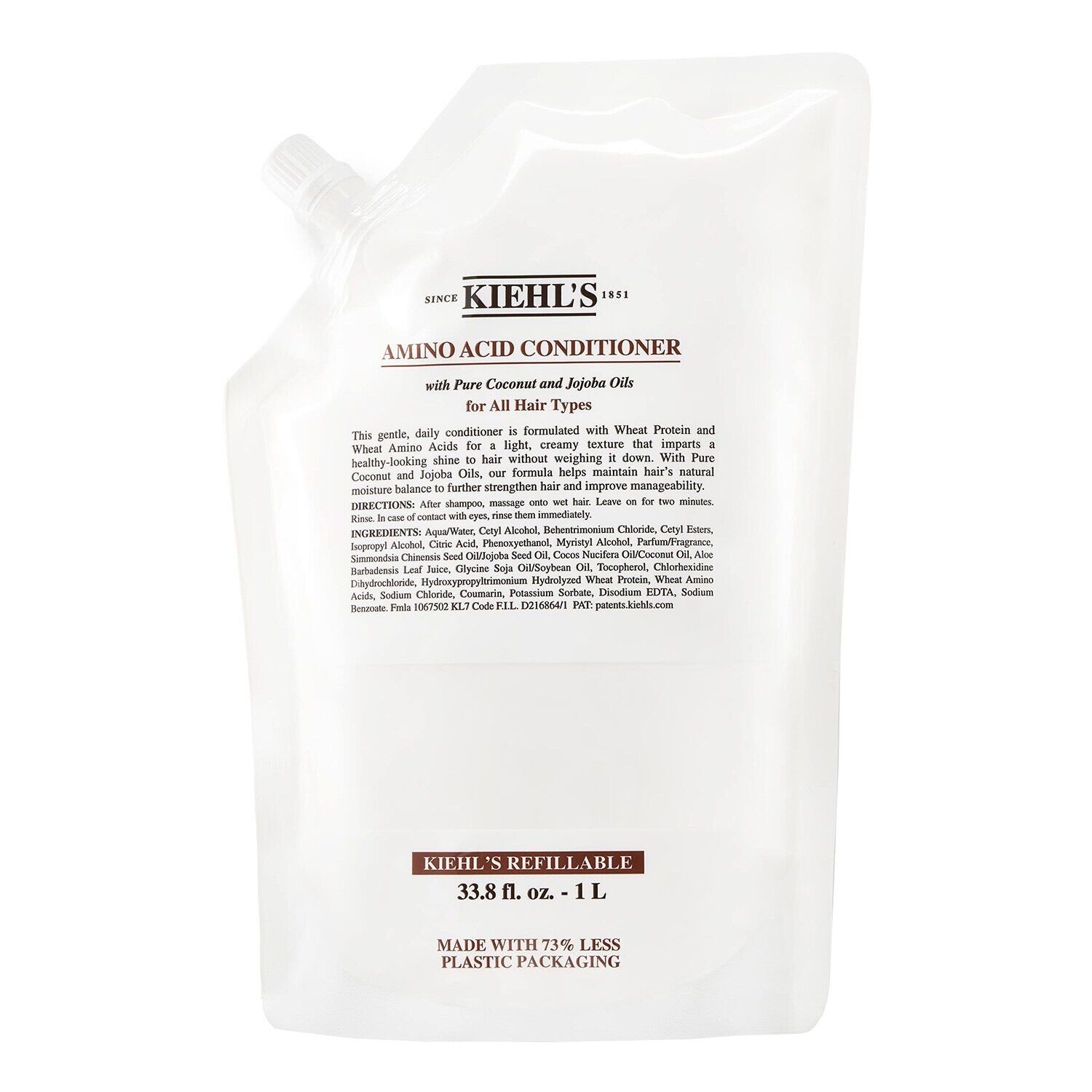 amino acid conditioner - après-shampoing à l'huile de noix coco