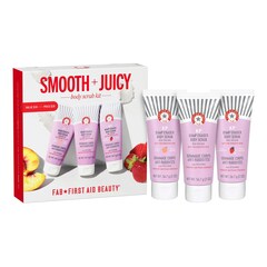 Smooth + Juicy Scrub Kit - Kit gommage corporel contre la kératose pilaire, FIRST AID BEAUTY