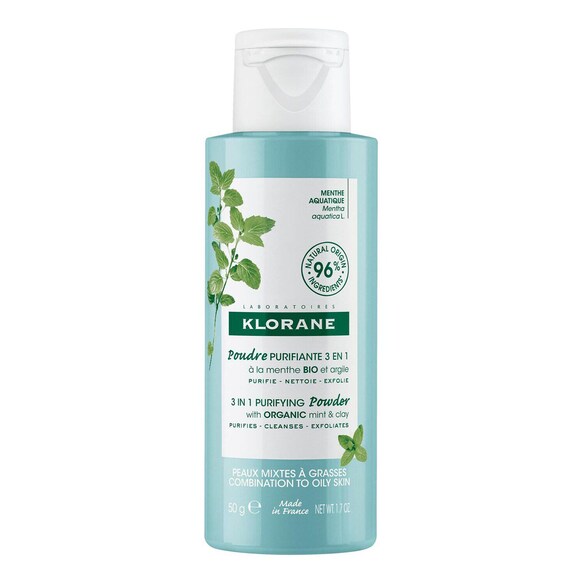 Poudre purifiante - Poudre 3 en 1 à la Menthe aquatique BIO, KLORANE