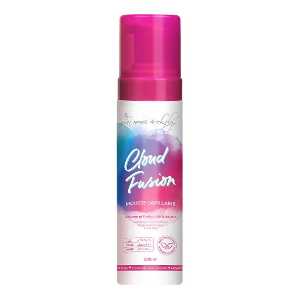 Cloud Fusion - Mousse coiffante, LES SECRETS DE LOLY