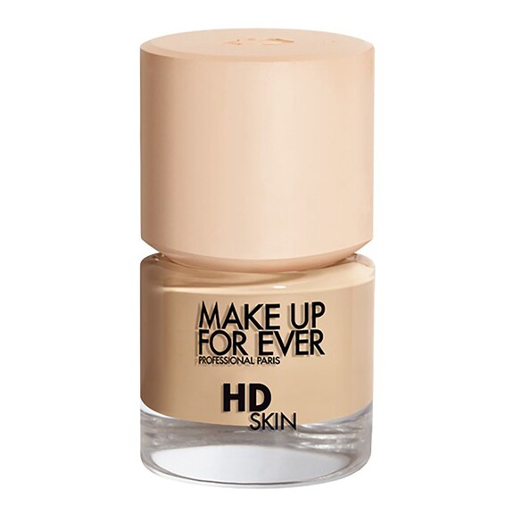HD Skin - Fond de teint longue tenue imperceptible en format voyage, MAKE UP FOR EVER