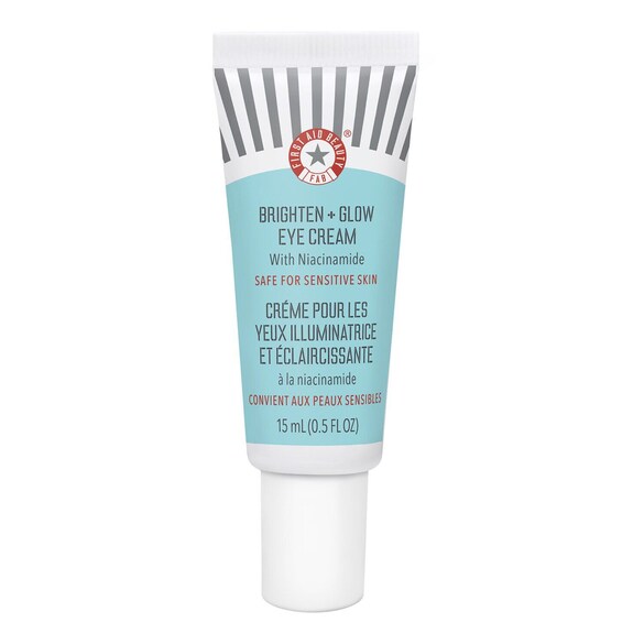 Brigthen + Glow - Crème contour des yeux illuminatrice à la Niacinamide, FIRST AID BEAUTY