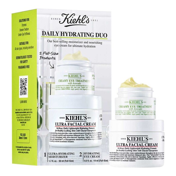 Daily Hydrating Duo - Coffret Soin Visage et Yeux Hydratant, KIEHL'S SINCE 1851