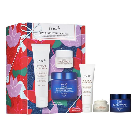 FRESH | Coffret soins pour la peau jour et nuit - Kit soin visage